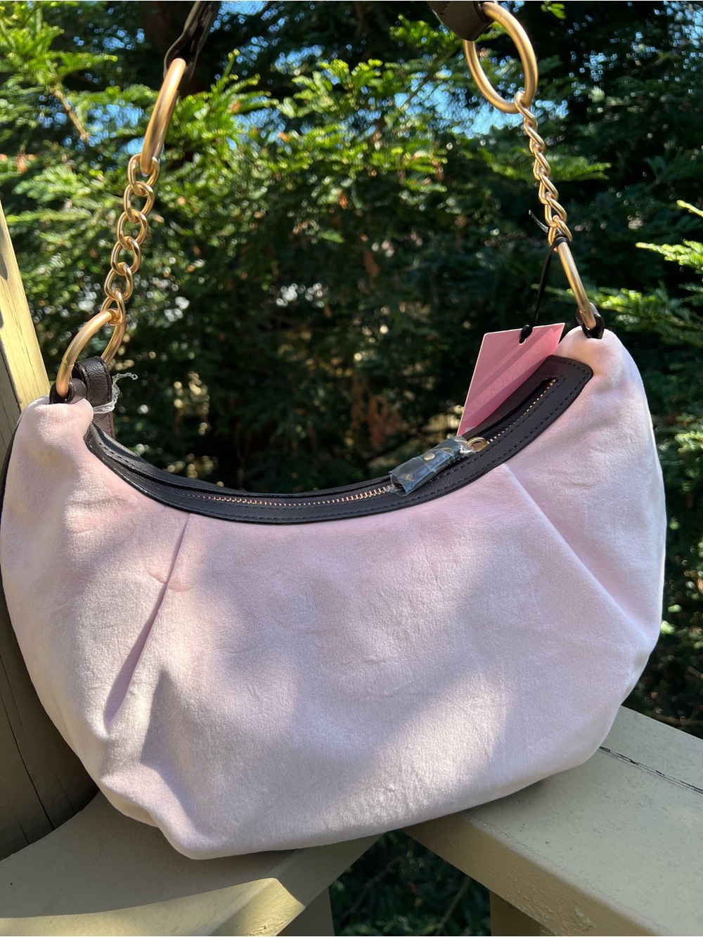 Juicy Couture Need More Juicy Pink Hobo - Picture 2 of 5